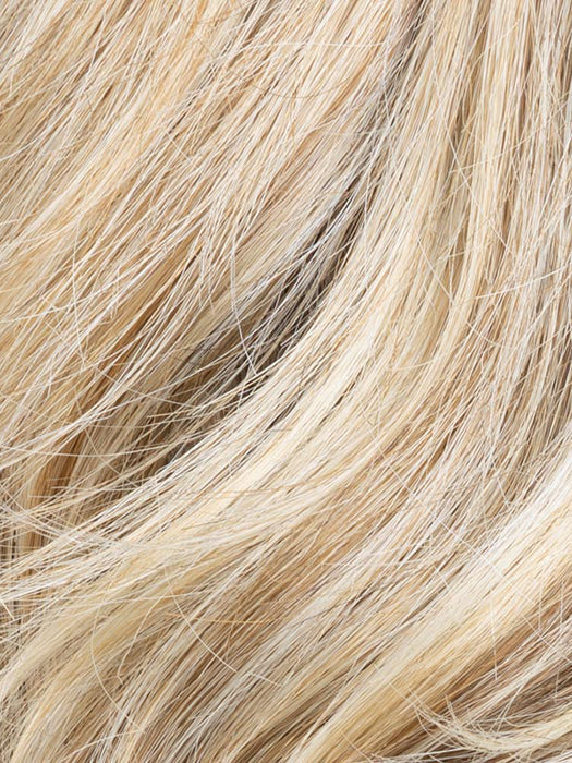 Sandy Blonde Rooted 16.22.20 | Medium Blonde, Light Neutral Blonde, And Light Strawberry Blonde Blend With Shaded Roots
