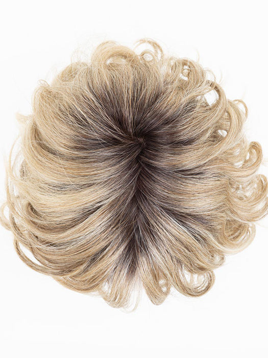 Sandy Blonde Rooted 16.22.20 | Medium Blonde, Light Neutral Blonde, And Light Strawberry Blonde Blend With Shaded Roots