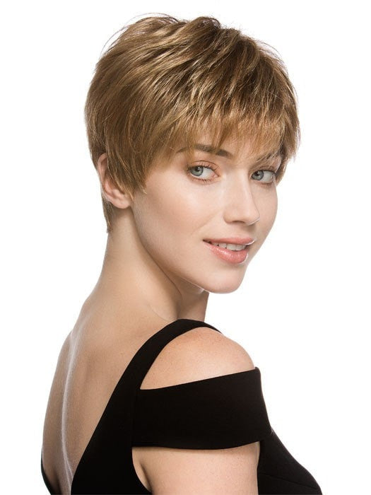 Champagne Rooted | Light Beige Blonde, Medium Honey Blonde, and Platinum Blonde Blend with Dark Roots