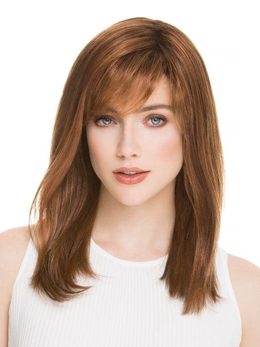 Carrie in Safran Red Rooted 130.29.33 | Dark Copper Red, Copper Red, and Light Copper Red Blend with Dark Auburn Roots