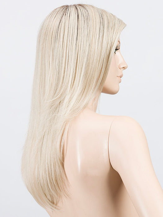 Light Champagne Rooted 23.25.24 | Lightest Pale Blonde and Lightest Golden Blonde with Lightest Ash Blonde Blend and Shaded Roots