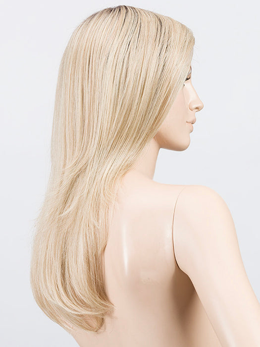 Sandy Blonde Rooted 16.22.20 | Medium Blonde, Light Neutral Blonde, and Light Strawberry Blonde Blend with Shaded Roots