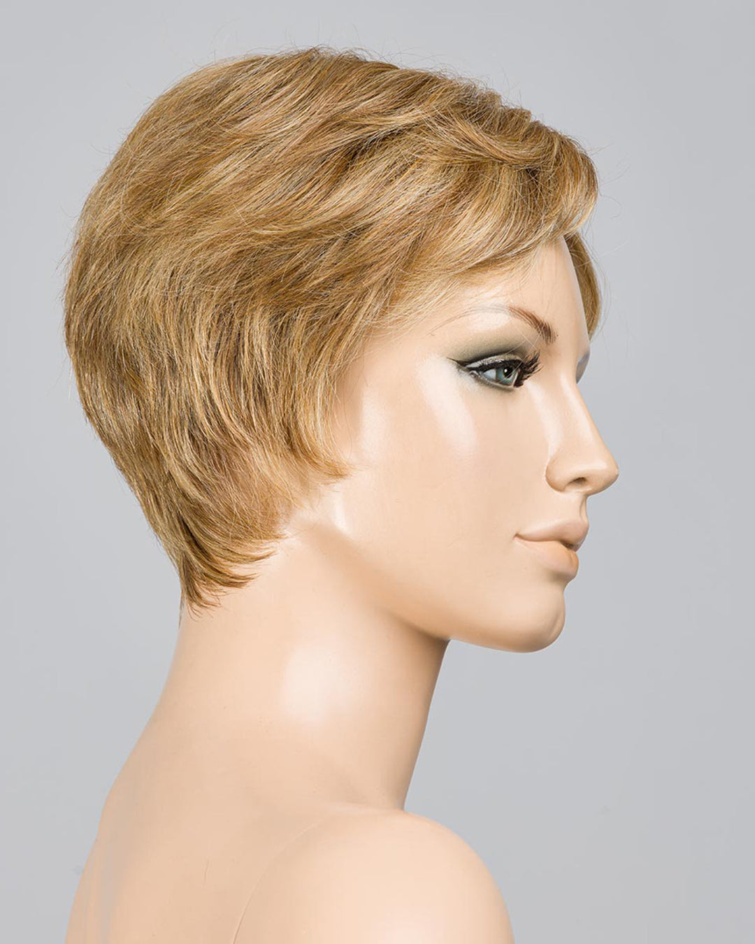 Light Bernstein Rooted 20.26.27 | Light Golden Blonde, Light Strawberry Blonde And Dark Strawberry Blonde Blend With Shaded Roots