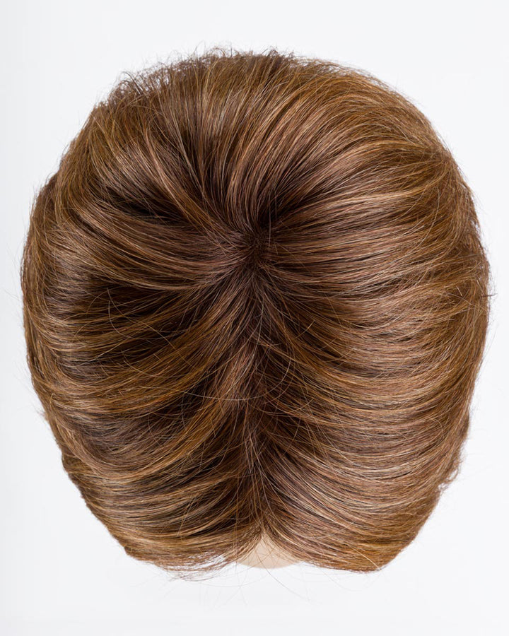 Mocca Rooted 830.27.12 | Medium Brown Blended With Light Auburn And Dark Strawberry Blonde With Lightest Brown Blend And Shaded Roots