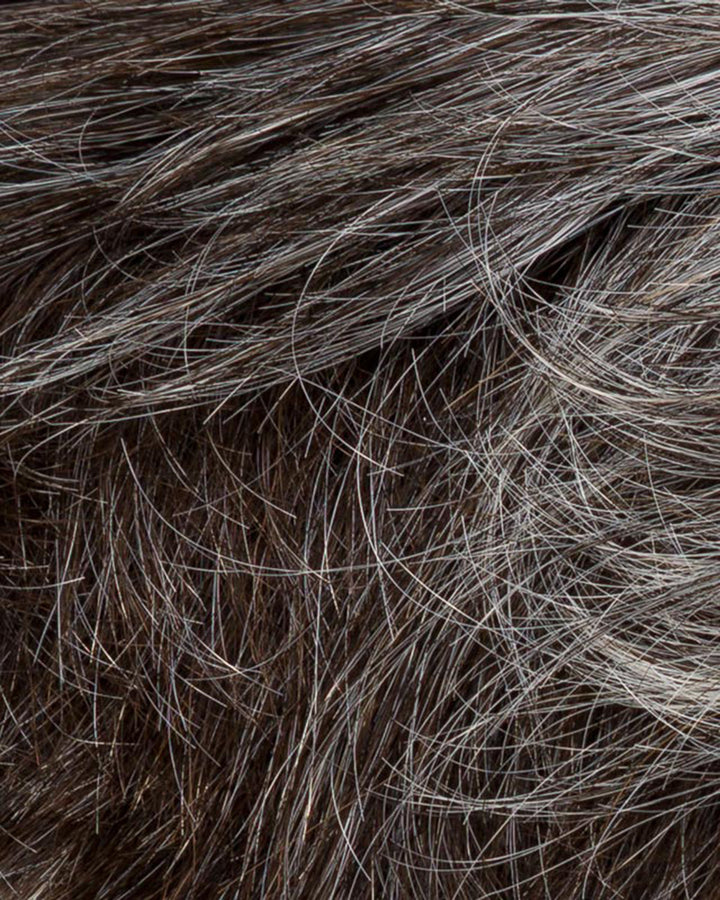 Pepper Lighted 39.2.51 | Darkest Brown Black/Dark Brown Blend And Lightest Brown With Grey Blend And Highlights Throughout And Concentrated In The Front