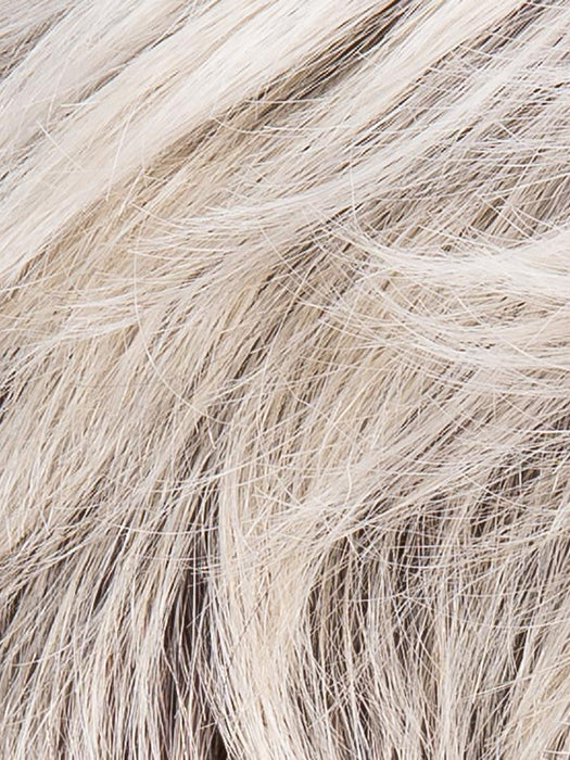 Silver Blonde Rooted 60.23 | Pearl White and Lightest Pale Blonde Blend with Shaded Roots