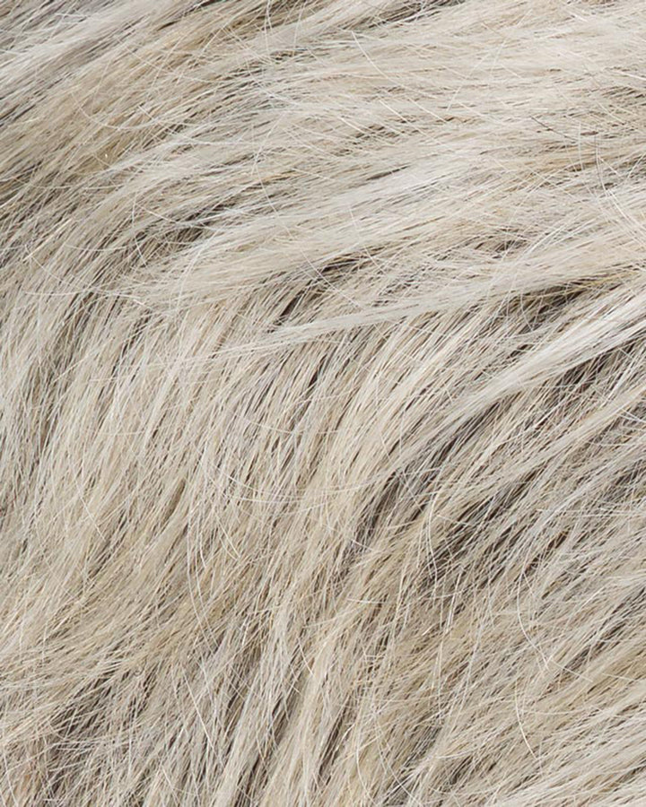 Silver Blonde Rooted 60.23 | Pearl White And Lightest Pale Blonde Blend With Shaded Roots