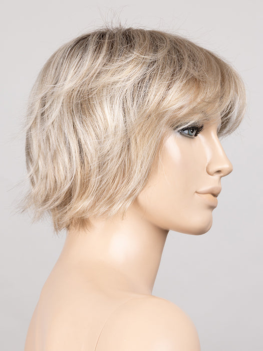 Light Champagne Rooted 23.24.16 | Lightest Pale Blonde And Lightest Ash Blonde With Medium Blonde Blend With Shaded Roots
