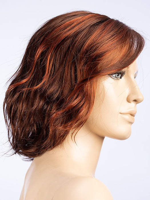 Auburn Lighted 33.130 | Dark Auburn and Deep Copper Brown Blend with Highlights Throughout and Concentrated in the Front