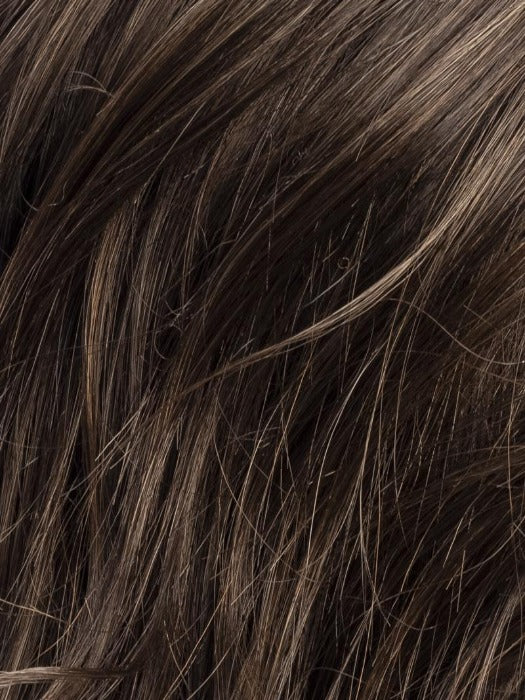 Dark Chocolate Rooted 6.30.4 | Dark Brown, Light Auburn, Darkest Brown Blend With Shaded Roots