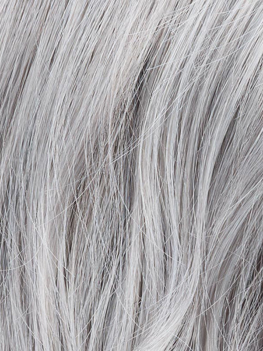 Metallic Grey Rooted 60.51.44 | Pearl White, Darkest/Lightest Brown, And Dark Brown With Grey Blend With Shaded Roots