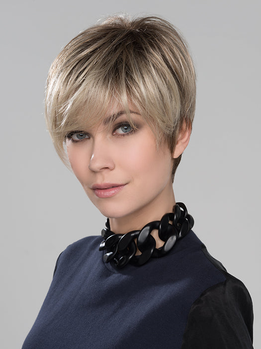 Sand Multi Rooted 24.14.12 | Lightest Ash Blonde and Medium Ash Blonde with Lightest Brown Blend and Shaded Roots