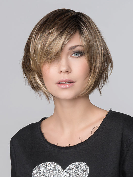 Light Bernstein Rooted 12.19.26 | Light Auburn, Light Honey Blonde, and Light Reddish Brown blend and Dark Roots