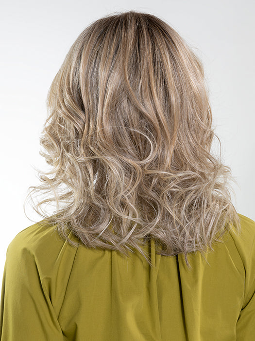 Luna in Light-Champagne-Shaded 101.23.20 | Lightest Neutral Blonde with Light Blonde and Silver White blend with light shaded roots