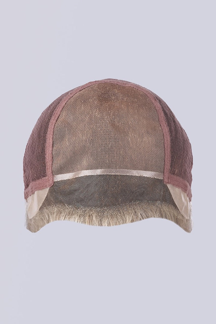 Cap construction - Extended ear-to-ear lace front, single monofilament, and hand-tied back