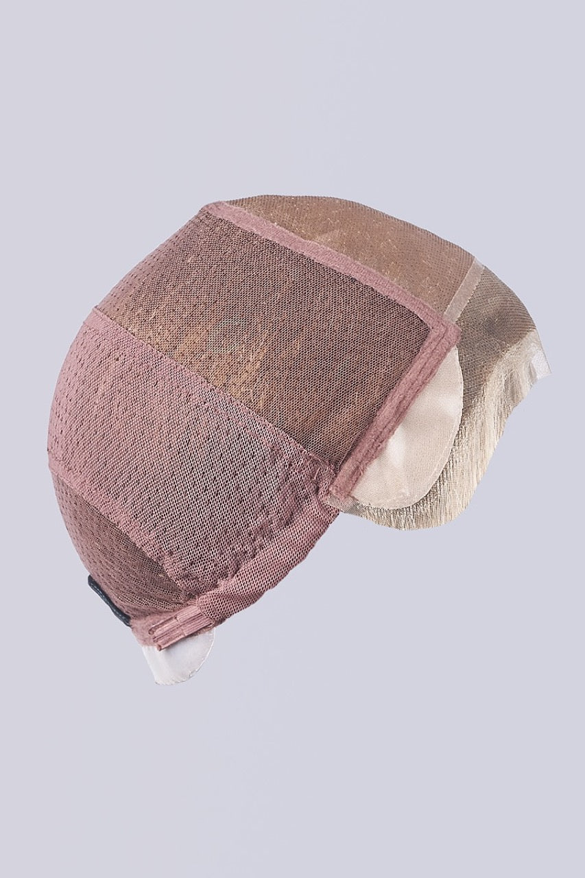 Cap construction - Extended ear-to-ear lace front, single monofilament, and hand-tied back