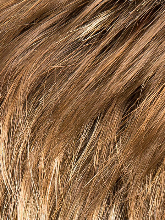 Tobacco Rooted 830.26.27 | Medium Brown Blended with Light Auburn, Light Golden Blonde and Dark Strawberry Blonde Blend with Shaded Roots