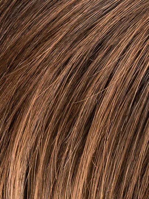 Chocolate Rooted 830.6 | Medium Brown Blended with Light Auburn and Dark Brown with Shaded Roots