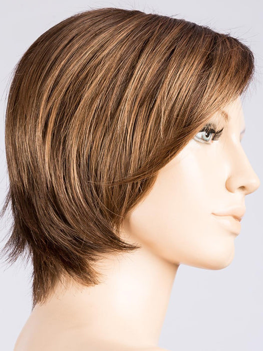Mocca Rooted 830.27.12 | Medium Brown Blended With Light Auburn And Dark Strawberry Blonde With Lightest Brown Blend And Shaded Roots