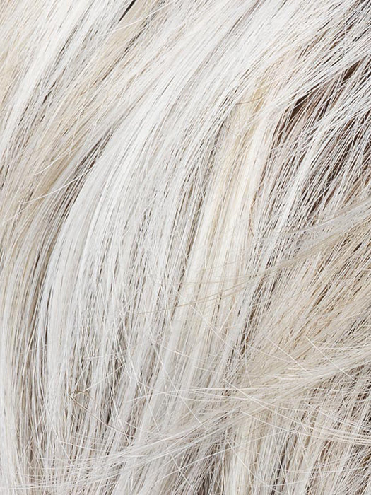 Silver Blonde Rooted 60.101.24 | Pearl White With Pearl Platinum And Lightest Ash Blonde Blend With Shaded Roots