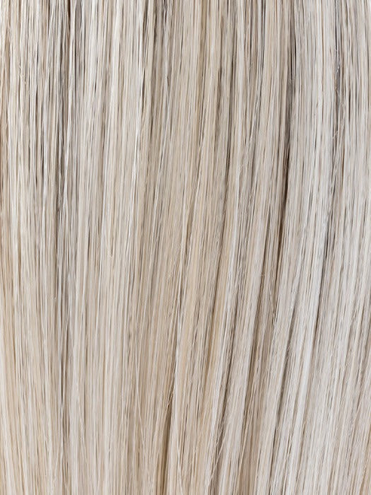 Light Champagne Rooted 23.1001.60 | Lightest Pale Blonde and Winter White with Pearl White Blend and Shaded Roots