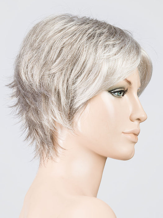 Snow Mix 60.56.58 | Pearl White, Lightest Blonde, and Black/Dark Brown with Grey Blend