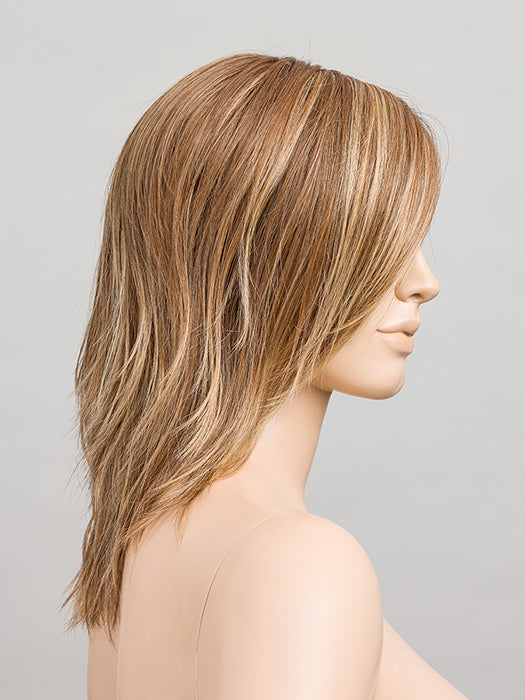 Light Bernstein Rooted 12.26.27 | Lightest Brown, Light Golden Blonde, And Dark Strawberry Blonde Blend With Shaded Roots