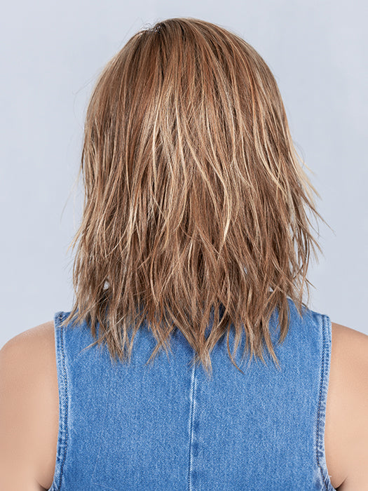 Light Bernstein Rooted 12.26.27 | Lightest Brown, Light Golden Blonde, And Dark Strawberry Blonde Blend With Shaded Roots