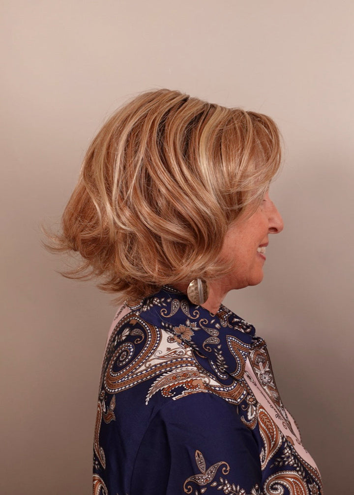 Frannie wearing Stand Out Style in Shaded Wheat