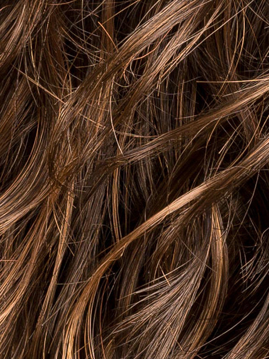 Chocolate Rooted 6.30.4 | Dark Brown, Light Auburn, Darkest Brown Blend with Shaded Roots