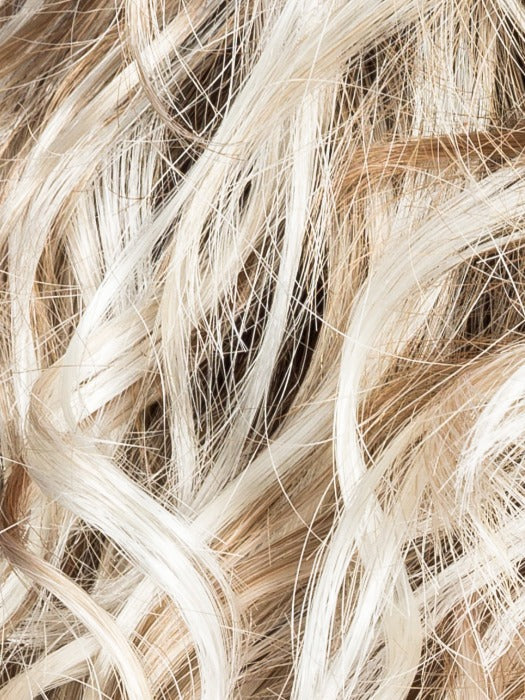 Pearl Blonde Rooted 101.14.16 | Pearl Platinum, Medium Ash Blonde and Medium Blonde Blend with Shaded Roots