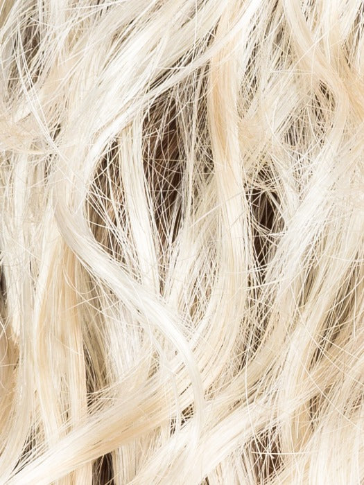 Platin Blonde Rooted 1001.23.60 | Winter White and Lightest Pale Blonde with Pearl White Blend and Shaded Roots