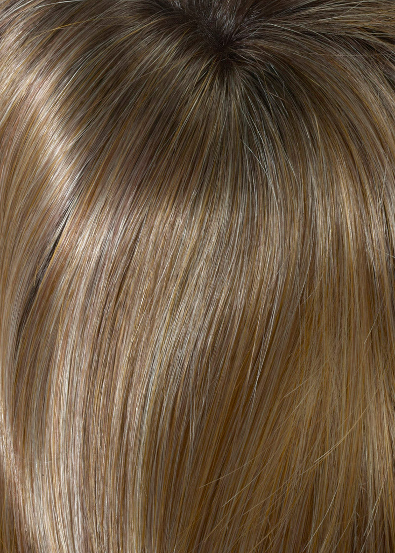 Golden Nutmeg | 27/26/23 R8 | Rooted Warm Dark Blonde with Highlights