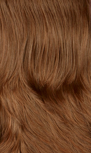 Golden brown with light auburn highlights