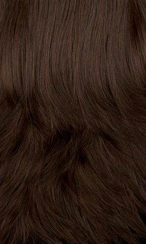 Medium dark brown with medium brown highlights