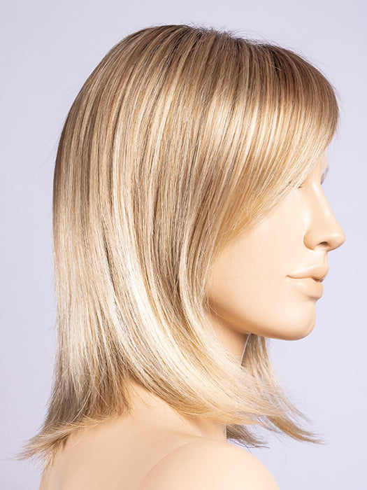 Champagne Rooted 22.16.25 | Light Neutral Blonde And Medium Blonde With Lightest Golden Blonde Blend And Shaded Roots