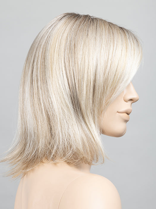 Light Champagne Rooted 23.25.22 | Lightest Pale Blonde And Lightest Golden Blonde With Light Neutral Blonde Blend And Shaded Roots