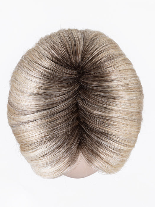 Light Champagne Rooted 23.25.22 | Lightest Pale Blonde And Lightest Golden Blonde With Light Neutral Blonde Blend And Shaded Roots