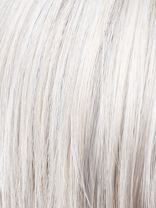 Silver Blonde Rooted 60.23 | Pearl White And Lightest Pale Blonde Blend With Shaded Roots