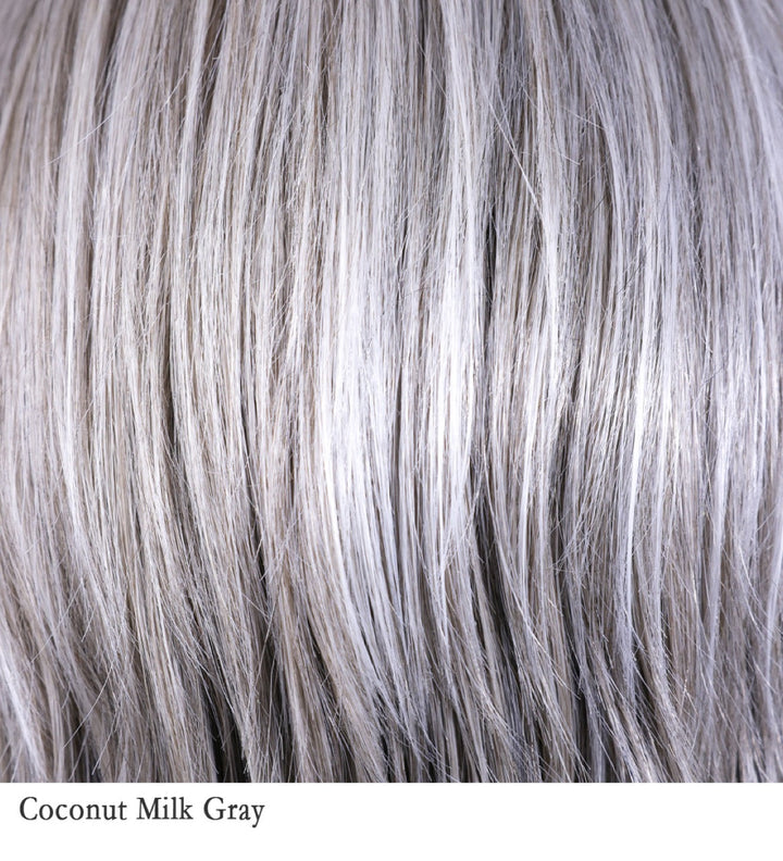 Coconut Milk Gray 39/51/61A | This shade blends creamy, off-white tones with soft gray hues, creating a subtle and sophisticated appearance. This combination can produce a pearlescent or silvery finish, modernizing traditional gray hair colors.
