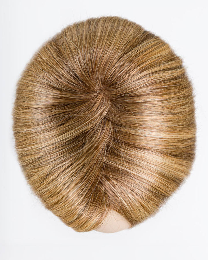 Light Bernstein Rooted 20.26.27 | Light Golden Blonde, Light Strawberry Blonde And Dark Strawberry Blonde Blend With Shaded Roots
