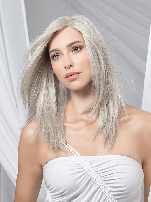 Image Deluxe In Snow Mix 60.56.58 | Pearl White, Lightest Blonde, And Black/Dark Brown With Grey Blend