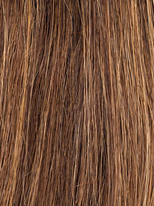 Chocolate Rooted 830.6 | Medium Brown Blended with Light Auburn and Dark Brown with Shaded Roots