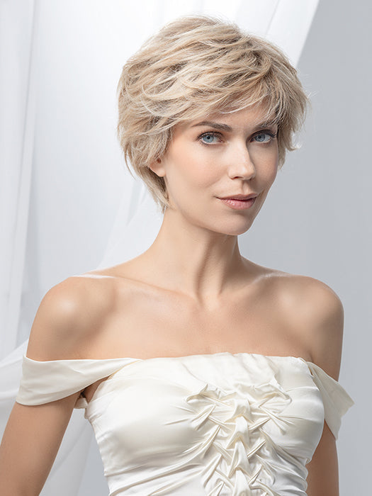 Champagne Rooted 22.16.25 | Light Neutral Blonde And Medium Blonde With Lightest Golden Blonde Blend And Shaded Roots