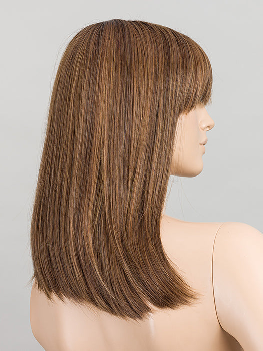 Hazelnut Rooted 830.27.9 | Medium Brown Blended With Light Auburn, Dark Strawberry Blonde And Medium Warm Brown Blend With Shaded Roots