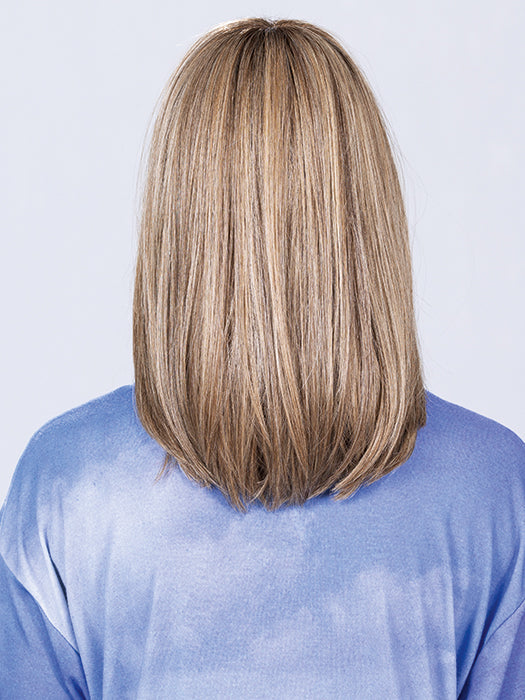 Sand Multi Rooted 14.22.12 | Medium Ash Blonde Blended With Light Neutral Blonde And Lightest Brown With Shaded Roots