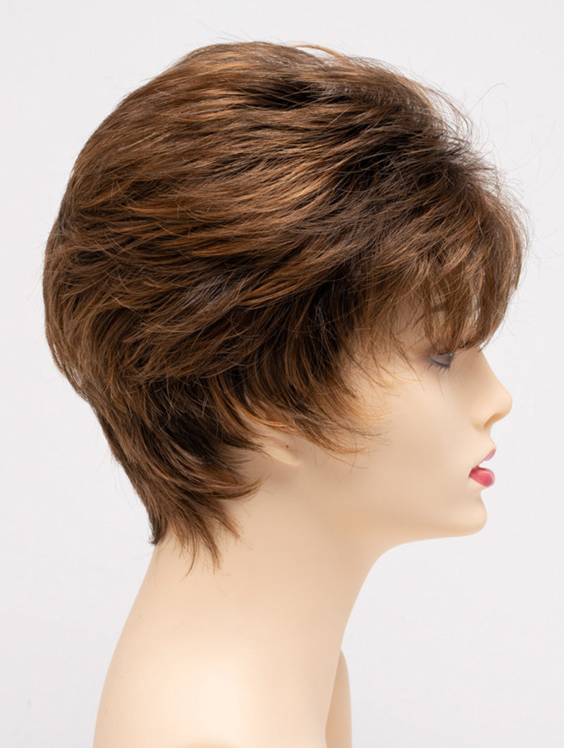 Saffron Spice | 24/33/35 R2 | Rooted Warm Light Brown with Lowlights