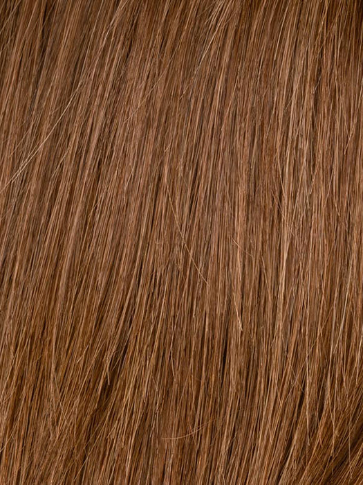 Chocolate Rooted 830.9.6 | Medium Brown Blended With Light Auburn Medium Warm Brown And Dark Brown Blend With Shaded Roots