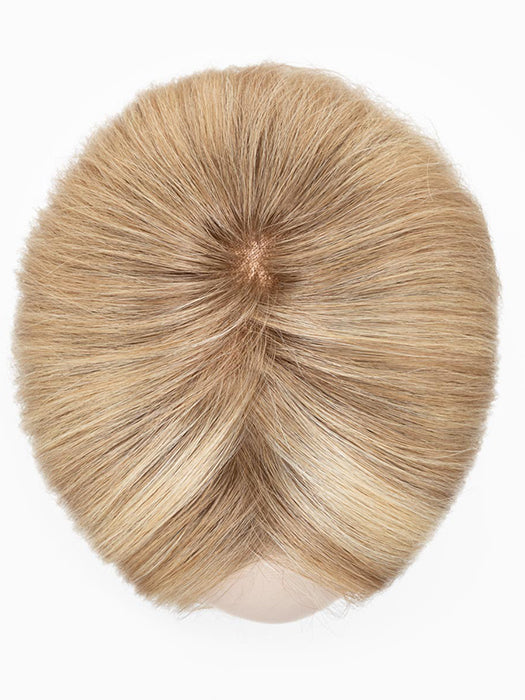 Sandy Blonde Rooted 16.22.20 | Medium Blonde, Light Neutral Blonde, And Light Strawberry Blonde Blend With Shaded Roots