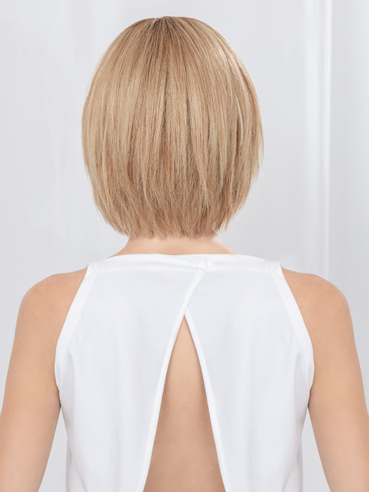 Sandy Blonde Rooted 16.22.20 | Medium Blonde, Light Neutral Blonde, And Light Strawberry Blonde Blend With Shaded Roots